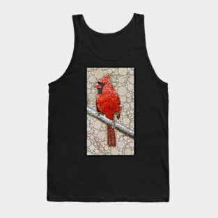 Cardinal Grand Red Bird, MALE CARDINAL Tank Top